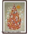 Tam's Creations - Buddha-in-patches (cross stitch pattern chart)