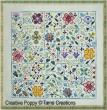 <b>Floral Jigsaw Puzzle</b><br>cross stitch pattern<br>by <b>Tam's Creations</b>