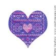 Love mini motifs - Blackwork  pattern - by Tam's Creations (zoom 1)