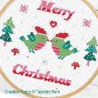 Tapestry Barn - Christmas birds zoom 1 (cross stitch chart)
