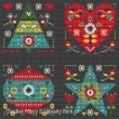 Tapestry Barn - Festive Folk Art Ornaments (cross stitch chart)