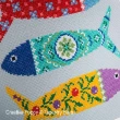 Tapestry Barn - Portuguese Fish zoom 1 (cross stitch chart)