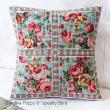 <b>Vintage Roses - Summer Cushion</b><br>cross stitch pattern<br>by <b>Tapestry Barn</b>
