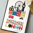 Tiny Modernist - London zoom 1 (cross stitch chart)