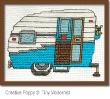 <b>Vintage Camper</b><br>cross stitch pattern<br>by <b>Tiny Modernist</b>