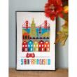 Tiny Modernist - San Francisco (cross stitch chart)