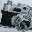 Tiny Modernist - Vintage Camera zoom 1 (cross stitch chart)