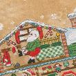 Tiny Modernist - Santa's House zoom 1 (cross stitch chart)