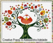 Alessandra Adelaide Needlework -  Easter is here (cross stitch pattern)