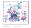 <b>Winter fairytale</b><br>cross stitch pattern<br>by <b>Sylvie Teytaud</b>