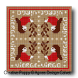 Agnès Delage-Calvet -  Signs of the Zodiac, Virgo -  counted cross stitch pattern chart (zoom1)