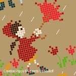 Here comes the rain! - cross stitch pattern - by Perrette Samouiloff (zoom 2)
