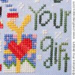 Lucas the love elf - cross stitch pattern - by Barbara Ana Designs (zoom 2)