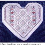 Valentine Shimmer - cross stitch pattern - by Tam\'s Creations (zoom 3)