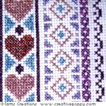 Valentine Shimmer - cross stitch pattern - by Tam\'s Creations (zoom 1)