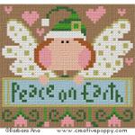 Peace on Earth - cross stitch pattern - by Barbara Ana Designs (zoom 2)