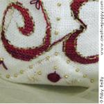 Love Bridesmaid Pouch - cross stitch pattern - by Faby Reilly Designs (zoom 2)