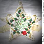 Christmas Star - cross stitch pattern - by Faby Reilly Designs (zoom 2)