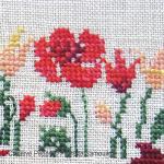 Hickety, Pickety... (three red hens!) - cross stitch pattern - by Perrette Samouiloff (zoom 2)