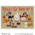 Ready for take-off - cross stitch pattern - by Barbara Ana Designs (zoom 3)