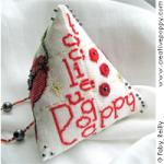 Poppy Humbug - cross stitch pattern - by Faby Reilly Designs (zoom 2)