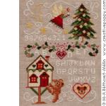 The night before Christmas - cross stitch pattern - by Marie-Anne Réthoret-Mélin (zoom 3)