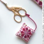 Colors I love Ruby Red Collection - cross stitch pattern - by Marie-Anne Réthoret-Mélin (zoom 2)