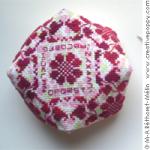 Colors I love Ruby Red Collection - cross stitch pattern - by Marie-Anne Réthoret-Mélin (zoom 3)