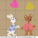 Baby is one - cross stitch pattern - by Perrette Samouiloff (zoom 3)