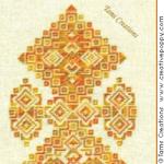 Diamond clusters - cross stitch pattern - by Tam\'s Creations (zoom 1)