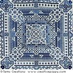 Magical nights - Blackwork  pattern - by Tam\'s Creations (zoom 1)
