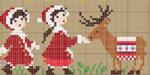 Happy Childhood collection  - Christmas time - cross stitch pattern - by Perrette Samouiloff (zoom 2)