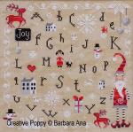 Barbara Ana - Christmas Joy (cross stitch pattern chart) (zoom 4)
