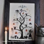 Barbara Ana - O Halloween Tree (cross stitch pattern chart) (zoom 5)