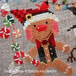 Christmas pals - cross stitch pattern - by Barbara Ana Designs (zoom 1)