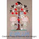 An Apple a Day - cross stitch pattern - by Barbara Ana Designs (zoom 2)