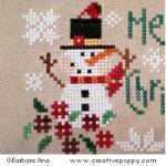Merry Christmas - cross stitch pattern - by Barbara Ana Designs (zoom 2)