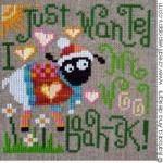 My wool (I just wanted it baack!) - cross stitch pattern - by Barbara Ana Designs (zoom 2)