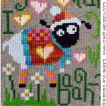 My wool (I just wanted it baack!) - cross stitch pattern - by Barbara Ana Designs (zoom 1)