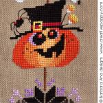Spooky Tree - cross stitch pattern - by Barbara Ana Designs (zoom 3)