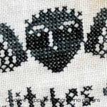 Barbara Ana - Halloween (the moon laughs)(cross stitch pattern ) (zoom3)