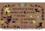 Barbara Ana - Halloween (the moon laughs)(cross stitch pattern ) (zoom 4)
