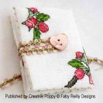 Apple blossom Needlebook (cross stitch pattern ) designed by Faby Reilly (zoom 2)