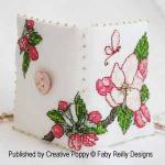 Apple blossom Needlebook (cross stitch pattern ) designed by Faby Reilly (zoom1)