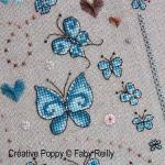 Faby Reilly - Butterfly sampler (cross stitch pattern ) (zoom1)