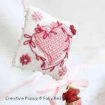 Faby Reilly - Sweet Heart Sachet and Fob (cross stitch pattern ) (zoom 2)