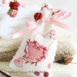 Faby Reilly - Sweet Heart Sachet and Fob (cross stitch pattern ) (zoom 4)