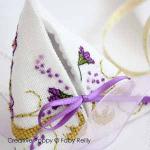 Violet humbug - cross stitch pattern - by Faby Reilly Designs (zoom 3)