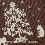 Merry Christmas - cross stitch pattern - by Muriel Berceville (zoom 2)