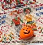 Marie-Anne Réthoret-Mélin - Wishes for every season: Autumn (cross stitch pattern chart ) (zoom 2)